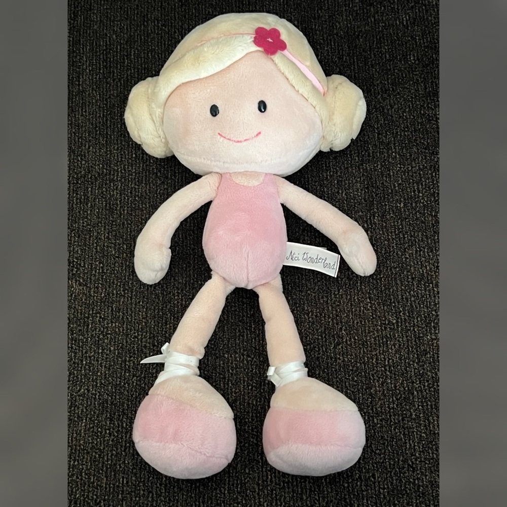 Nici Wonderland Ballerina Dancer Plush Doll 12”